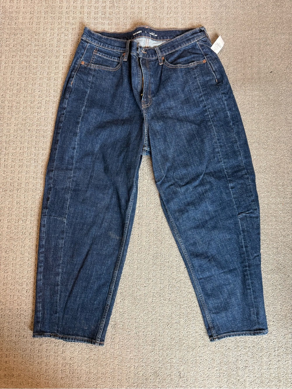 Old Navy Women's Dark Indigo Wide Leg Jeans